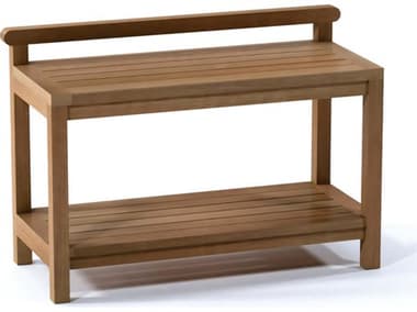 Teak Smith Hamburg Bench Large TESHAMBURGTEAKSHOWERBENCHWITHSHELFLARGE