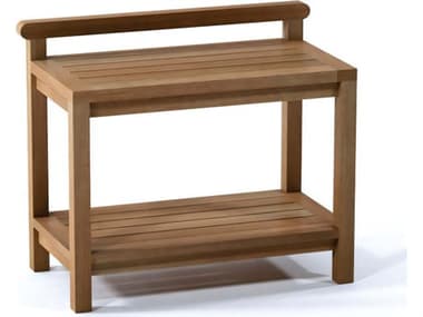 Teak Smith Hamburg Bench Medium TESHAMBURGTEAKSHOWERBENCHWITHSHELFMEDIUM