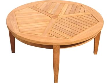 Teak Smith Lagos Round Coffee Table TESLAGOSCOFFEETABLE