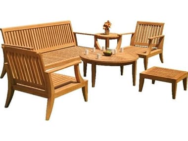 Teak Smith Lagos 6 Piece Sofa Set TESLAGOSSOFASET3