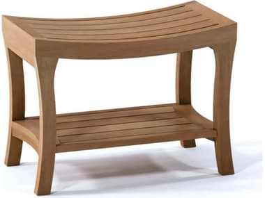 Teak Smith Melbourne Bench Medium TESMELBOURNETEAKSHOWERBENCHWITHSHELFMEDIUM