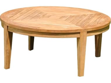 Teak Smith Noida Round Coffee Table TESNOIDAROUNDCOFFEETABLE