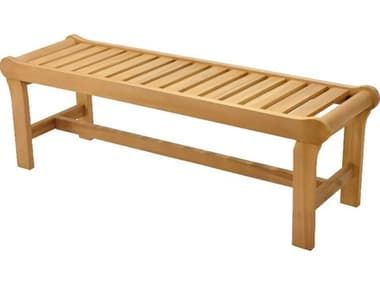 Teak Smith 55" Revni Backless Bench TESREVNIBACKLESSBENCH