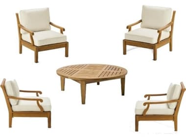 Teak Smith Sack 5 Piece Sofa Set TESSACKSOFASET5