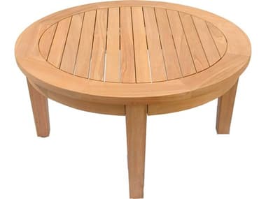 Teak Smith Somer Round Coffee Table TESSOMERROUNDCOFFEETABLE