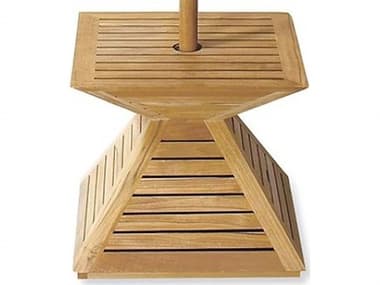 Teak Smith Teak Pyramid Umbrella Base Cover TESTEAKPYRAMIDUMBRELLABASECOVER