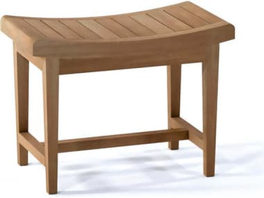 Teak Smith Wina Bench TESWINATEAKSHOWERBENCHWITHSHELFMEDIUM