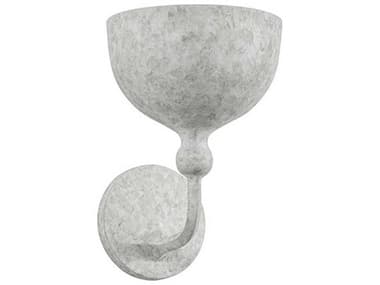 Troy Lighting Paget 1-Light Weathered White Gray Wall Sconce TLB1610WTW