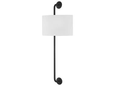 Troy Lighting Daylon 30" Tall 1-Light Forged Iron Black Wall Sconce TLB3902FOR