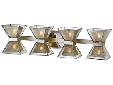 Troy Lighting Expression 7" Tall 8-Light Silver Leaf Wall Sconce TLB5814
