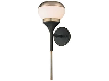 Troy Lighting Alchemy 19" Tall 1-Light Vintage Bronze Silver Glass LED Wall Sconce TLB5861