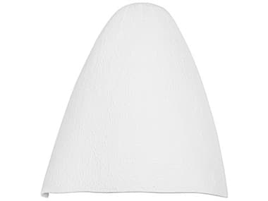 Troy Lighting Manteca 12" Tall 1-Light Gesso White Glass Wall Sconce TLB5912GSW