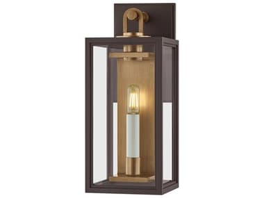 Troy Lighting Arnold 1-Light Outdoor Wall Light TLB6515PBRTBZ