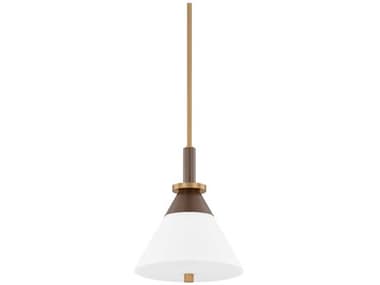 Troy Lighting Staton 1-Light Patina Brass Bronze Mini Pendant TLF4212PBRBRZ