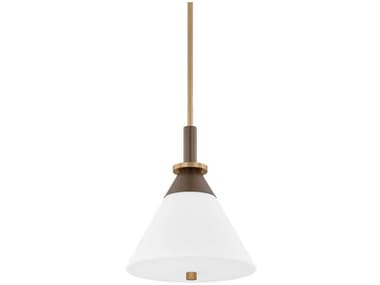 Troy Lighting Staton 1-Light Patina Brass Bronze Pendant TLF4216PBRBRZ