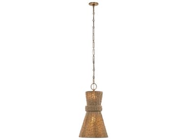 Troy Lighting Raphael 2-Light Patina Brass Pendant TLF4914PBR