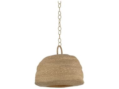 Troy Lighting Ferrando 1-Light Patina Brass Dome Pendant TLF6325PBR