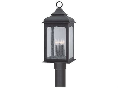 Troy Lighting Henry Street Colonial Iron Four-Light 11'' Wide Outdoor Post Light TLP2016CI