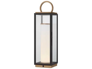 Troy Lighting Gareth 1-Light Outdoor Lamp TLRTL6723PBRTBK