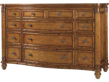Tommy Bahama Island Estate Barbados 66" Wide 8-Drawers Brown Solid Wood Dress TO010531234