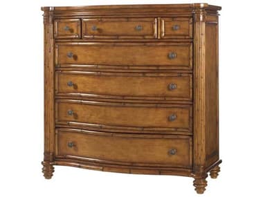 Tommy Bahama Island Estate 50" Wide 7-Drawers Brown Accent Che TO010531329