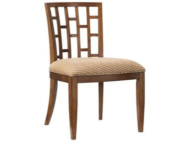 Tommy Bahama Ocean Club Brown Fabric Upholstered Lanai Side Dining Chair TO01053688040