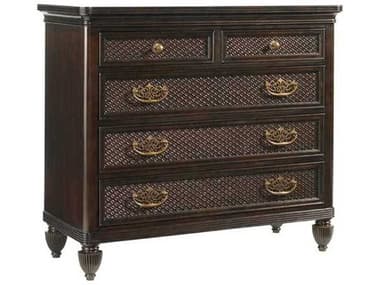 Tommy Bahama Royal Kahala 48" Wide 5-Drawers Brown Accent Che TO010537222