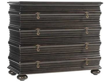 Tommy Bahama Royal Kahala 43" Wide 4-Drawers Brown Accent Che TO010537625