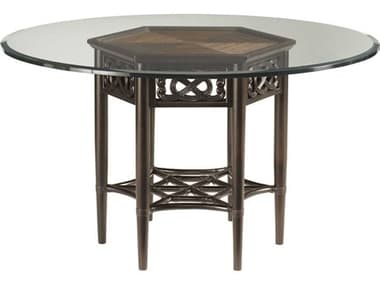 Tommy Bahama Royal Kahala Sugar and Lace Round Dining Table TO01053987554C
