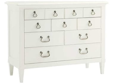 Tommy Bahama Ivory Key Elbow Beach 48" Wide 8-Drawers White Solid Wood Dress TO010543222