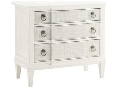 Tommy Bahama Ivory Key Tuckers Point 36" Wide 3-Drawers White Chest Nightsta TO010543624