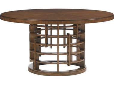 Tommy Bahama Island Fusion Meridien 60" Round Wood Dining Table TO010556875C