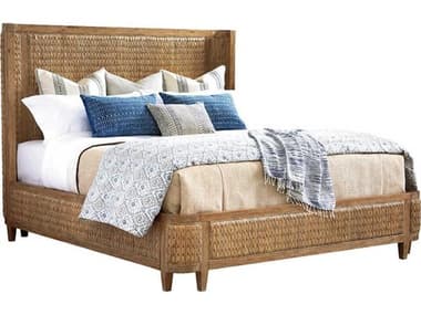 Tommy Bahama Los Altos Ivory Coast Woven Queen Platform Bed TO010566133C