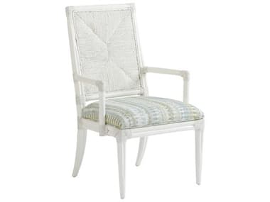 Tommy Bahama Ocean Breeze Green Fabric Upholstered Arm Dining Chair TO01057088140