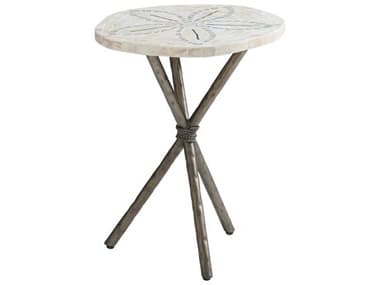 Tommy Bahama Ocean Breeze 18'' Wide Round End Table TO010570956