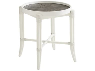 Tommy Bahama Ocean Breeze Neptune 25" Round Wood End Table TO010570957