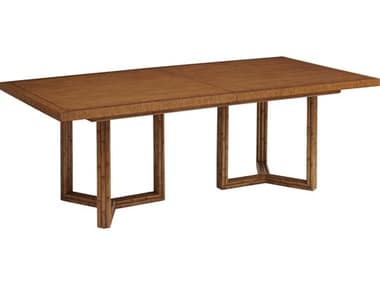 Tommy Bahama Palm Desert Sierra Tan 88'' Wide Rectangular Dining Table TO010575876C
