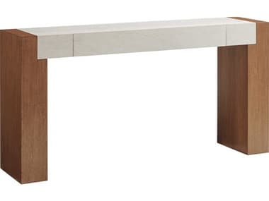 Tommy Bahama Palm Desert Anticato Marble / Sierra Tan 68'' Wide Rectangular Console Table TO010575966