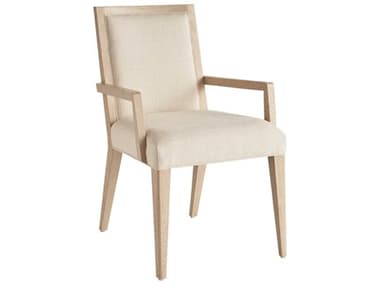 Tommy Bahama Sunset Key Nicholas Fabric Beige Upholstered Arm Dining Chair TO01057888101