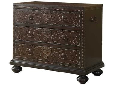 Tommy Bahama Kingstown 43" Wide 3-Drawers Newcastle Brown Accent Che TO010621972