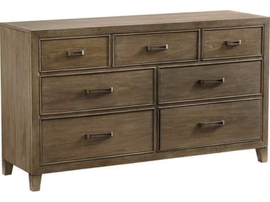Tommy Bahama Cypress Point Lockeport 68" Wide 7-Drawers Brown Solid Wood Dresser TO561234