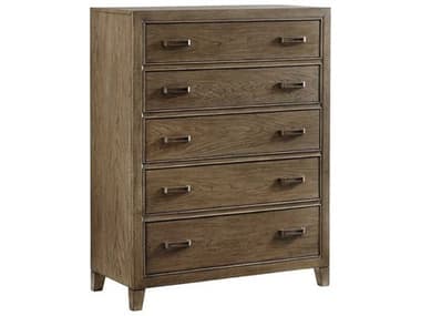 Tommy Bahama Cypress Point " Wide 5-Drawers Rich Smoke Gray Dark Pewter Accent Che TO561307