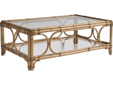 Tommy Bahama Key Biscayne Rectangular Glass Coffee Table TO579945C