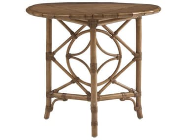 Tommy Bahama Key Biscayne Round Bamboo End Table TO579955