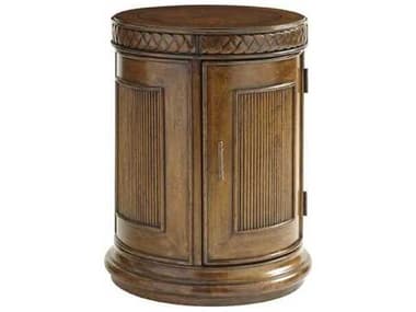 Tommy Bahama Bali Hai Belize Round Wood End Table TO593950