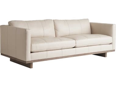 Tommy Bahama Sunset Key Beige Leather Sofa TOLL75853340