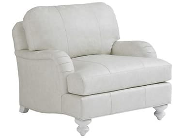 Tommy Bahama Ocean Breeze White Leather Accent Chair TOLL77451140