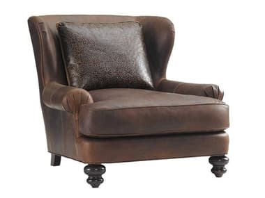 Tommy Bahama Island Traditions 41" Leather Club Chair TOLL787611