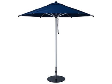 Tropitone Sombra Aluminum 9 Foot Hexagon Double Pulley Lift Umbrella TP11AH009PS