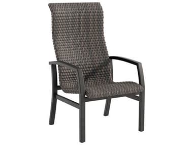 Tropitone Muirlands Woven Aluminum Wicker Dining Chair TP162001WS